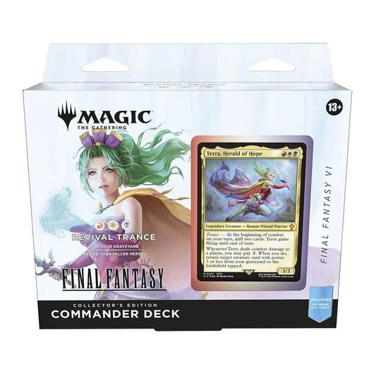 Magic the Gathering Commander Decks Collector's Final Fantasy Edition Display (4) - Eng