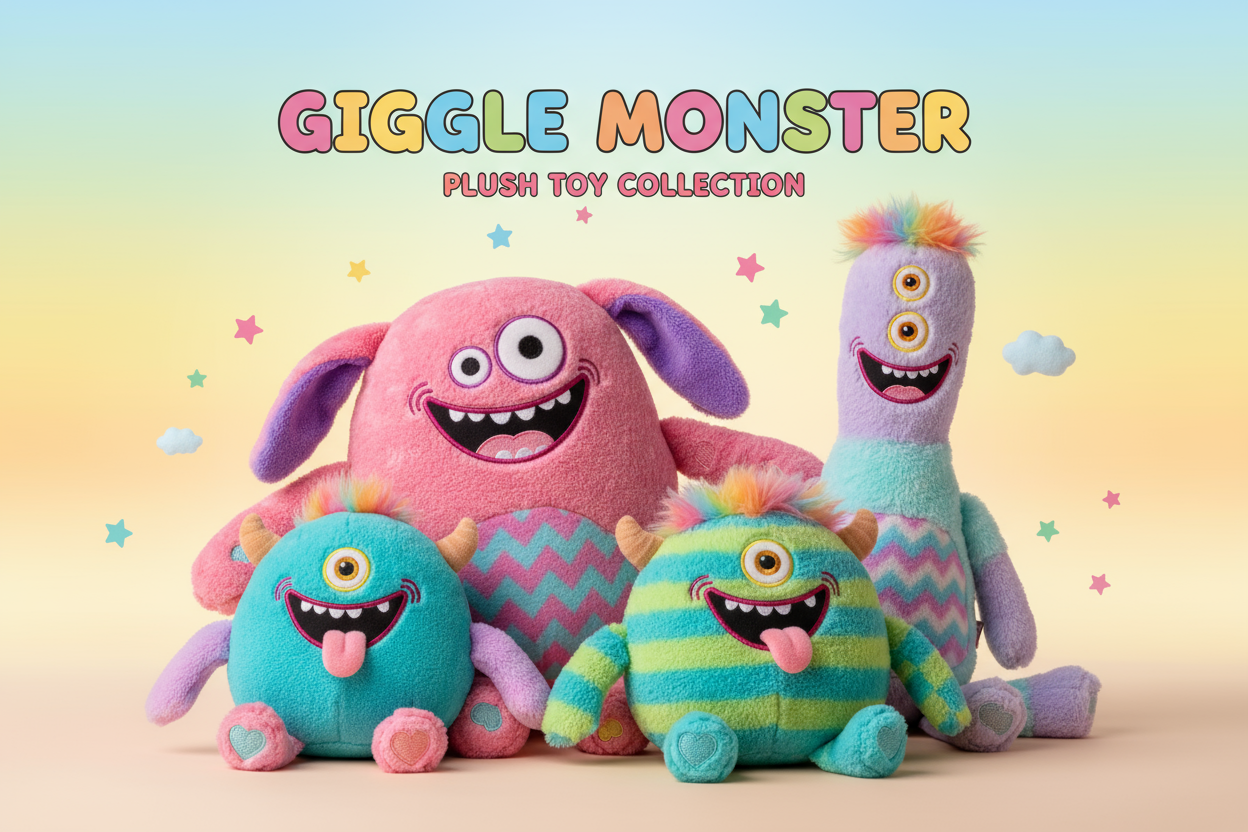 GIGGLE MONSTER Furry Forest Series 2