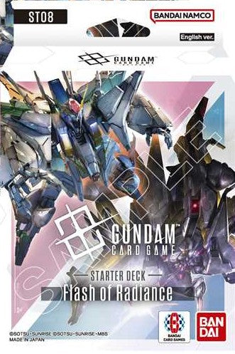 Gundam Card Game Starter Deck ST-08 Clash of Radiance ENG