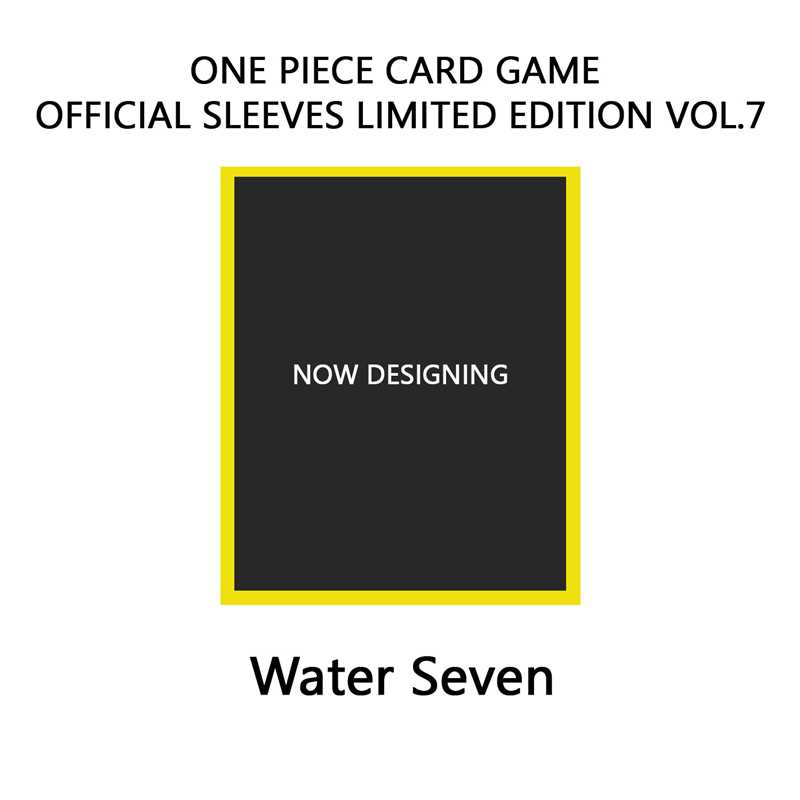 One Piece Card Game Official Card Sleeves Limited Edition Vol.7 - Water Seven