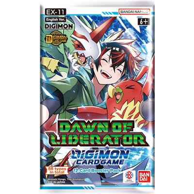 Digimon Card Game Booster Box Dawn of Liberator EX-11 - Edizione Inglese - Preordine