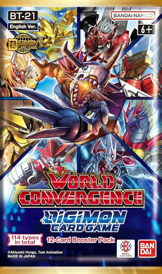 Digimon TCG Card Game World Convergence Box (BT-21) ENG