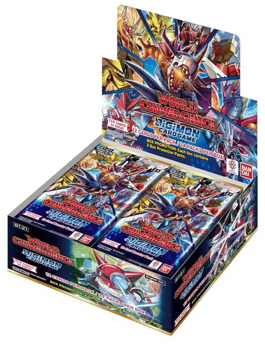 Digimon TCG Card Game World Convergence Box (BT-21) ENG