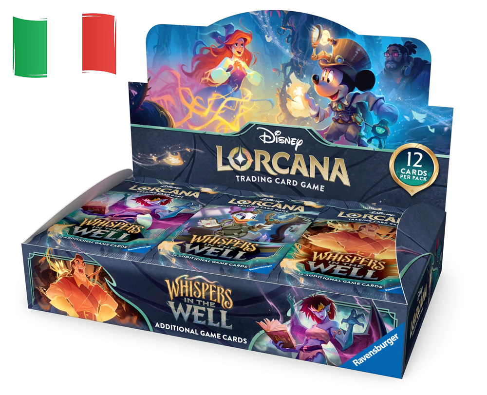 Lorcana - Box 24 Buste - Whispers In The Well - Ita - OnyTCG