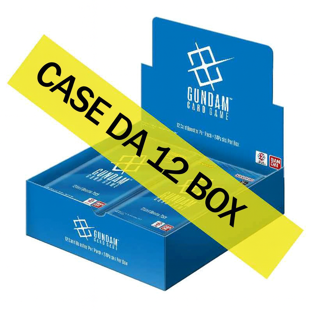 Gundam Card Game Case da 12 Box di bustine [GD-04] ENG