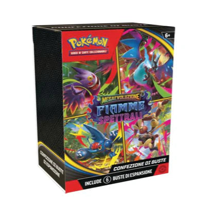 Pokémon Megaevoluzione Fiamme Spettrali Pack 6 Buste  ITA - OnyTCG