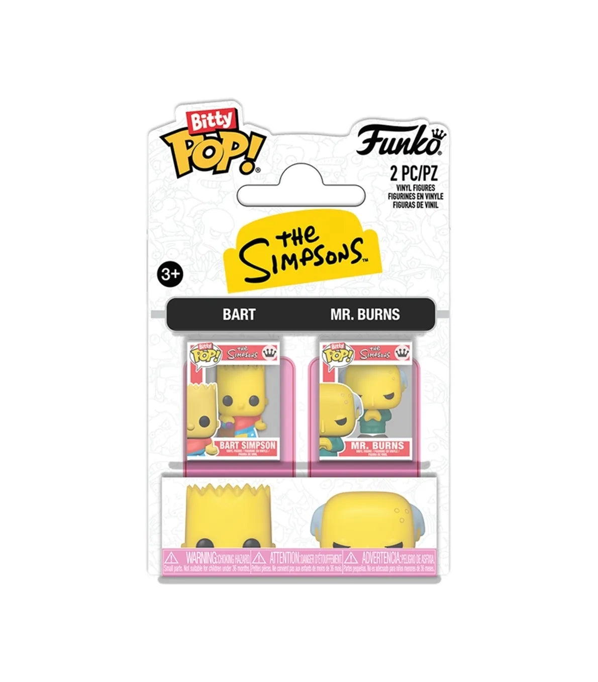 Funko Bitty POP! 2-Pack Bart Simpson & Mr. Burns - The Simpsons