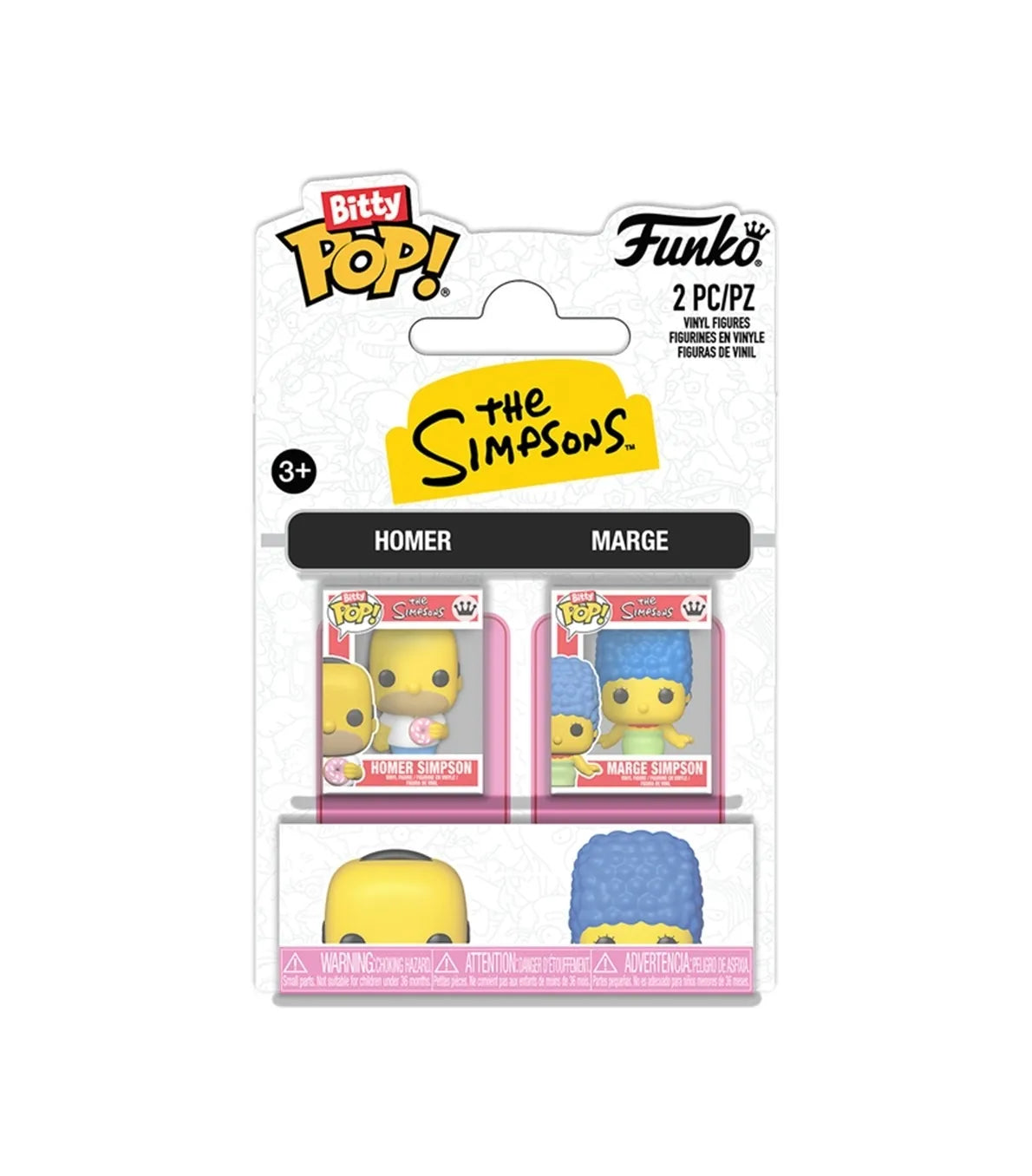 Funko Bitty POP! 2-Pack Homer & Marge Simpson - The Simpsons