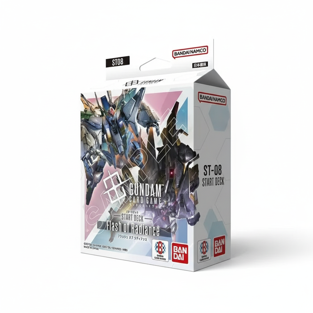 Gundam Card Game Starter Deck ST-08 Clash of Radiance ENG