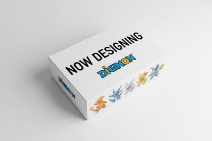Digimon Box Top Elevated View