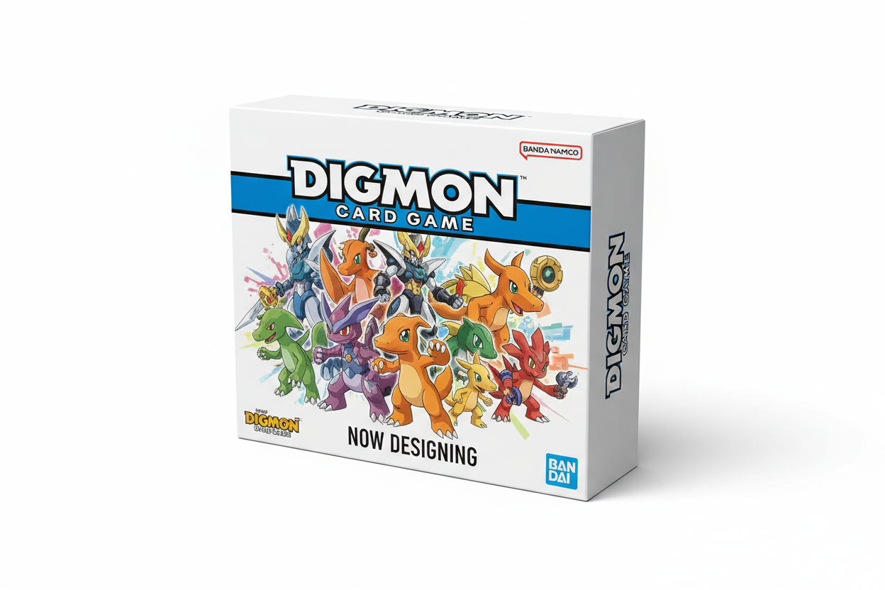 Digimon Box Three Quarter View