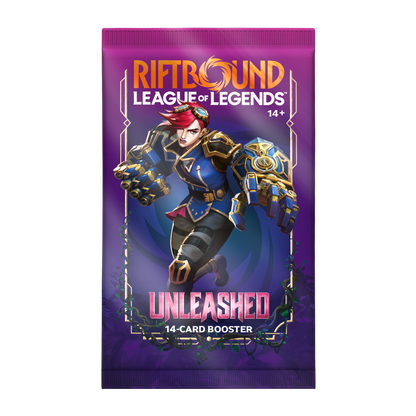 Riftbound: League of Legends TCG - Unleashed Booster Display (24 Boosters) - EN