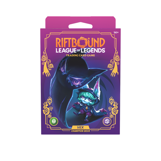 Riftbound: League of Legends TCG - Unleashed Champion Deck: Vex Display - EN 