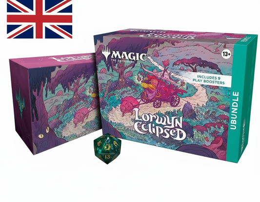 Magic the Gathering Lorwyn Eclipsed Bundle sfondo bianco