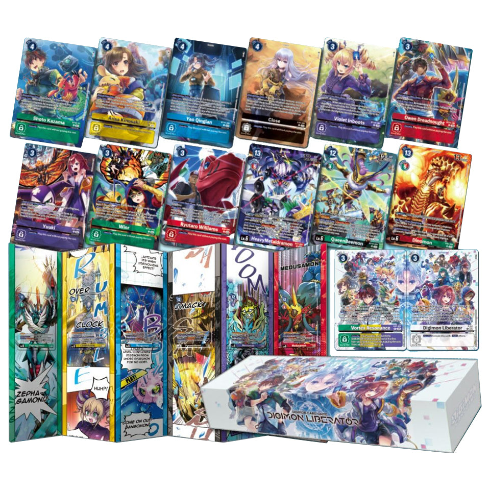 Digimon Card Game Liberator Debuggers Set PB-22 - Edizione Inglese - Preordine