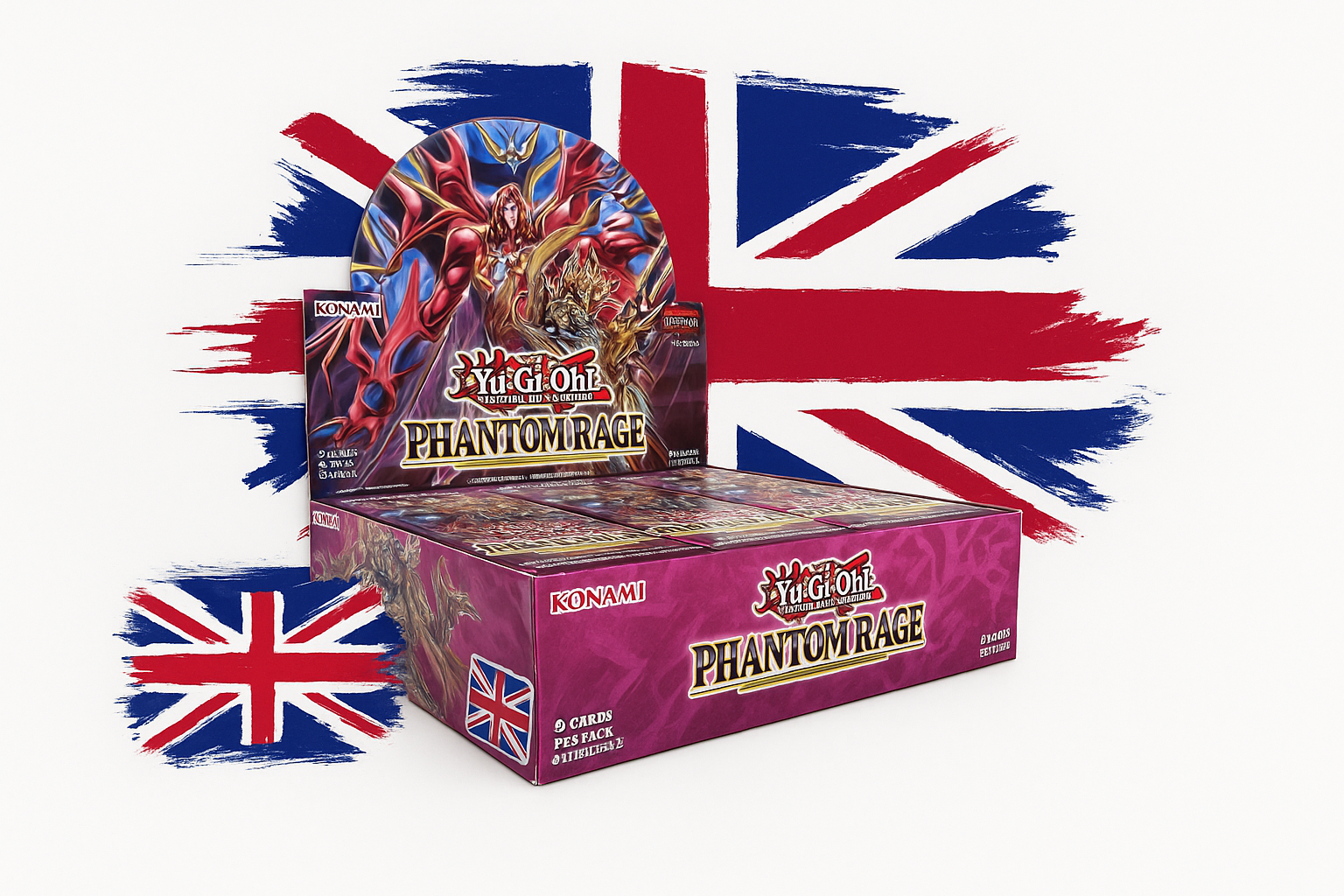 Phantom Revenge Display con bandiera britannica