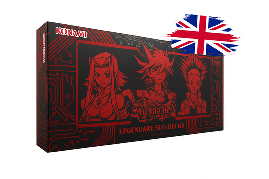 Yu-Gi-Oh box with UK flag