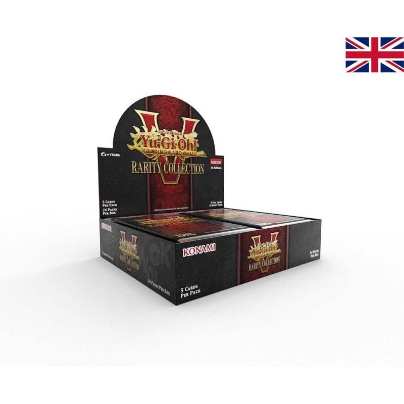 YGO - Rarity Collection V Booster Display (24 Boosters) - EN