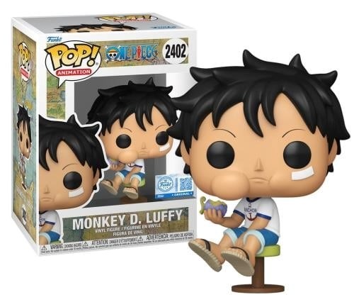 Funko Pop One Piece #2402 Monkey D. Luffy Eating Devil Fruit Exclusive