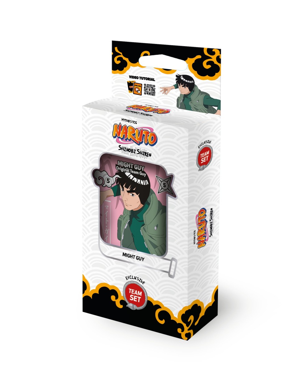 NARUTO MYTHOS TCG TEAMSET MIGHT GUY - Complete Deck