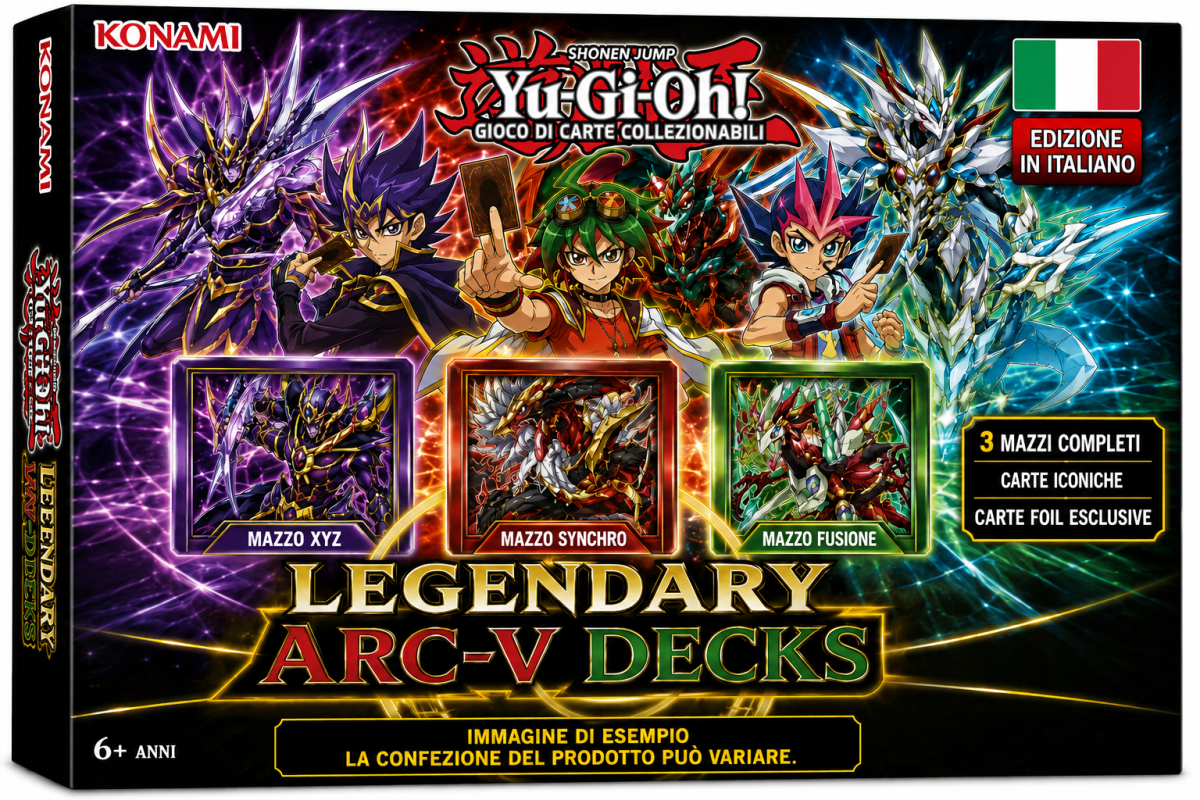 Yu-Gi-Oh! Legendary ARC-V Decks ITA
