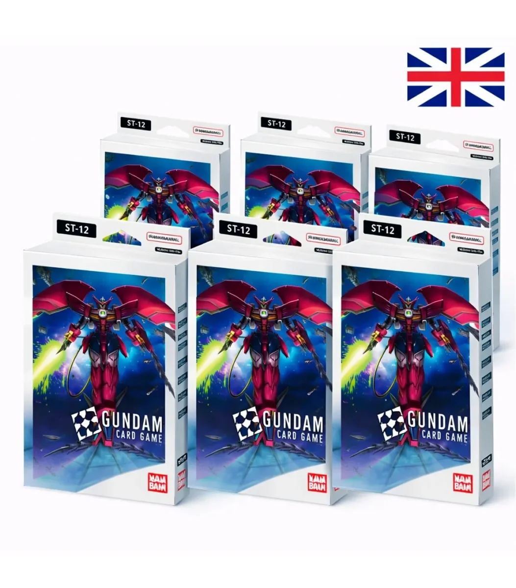 Gundam Card Game ST-12 Starter 6 Decks Display ENG