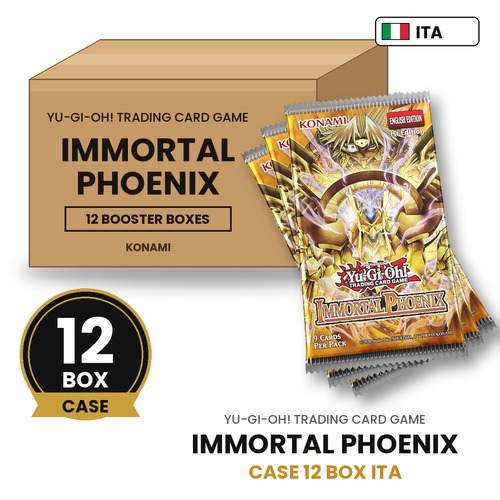 Yu-Gi-Oh! Immortal Phoenix 12 Box Case Italian
