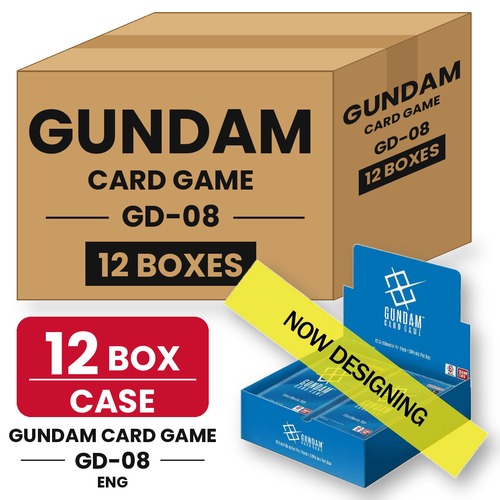 Gundam Card Game GD-08 Case 12 Booster Box ENG