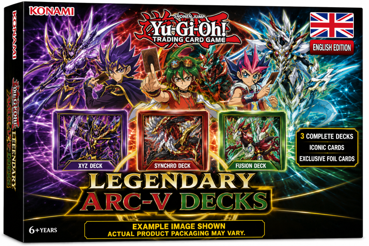 Yu-Gi-Oh! Legendary ARC-V Decks ENG