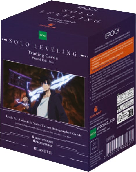 Solo Leveling W.E. Blaster Display (6 Packs / 6 Cards) ENG