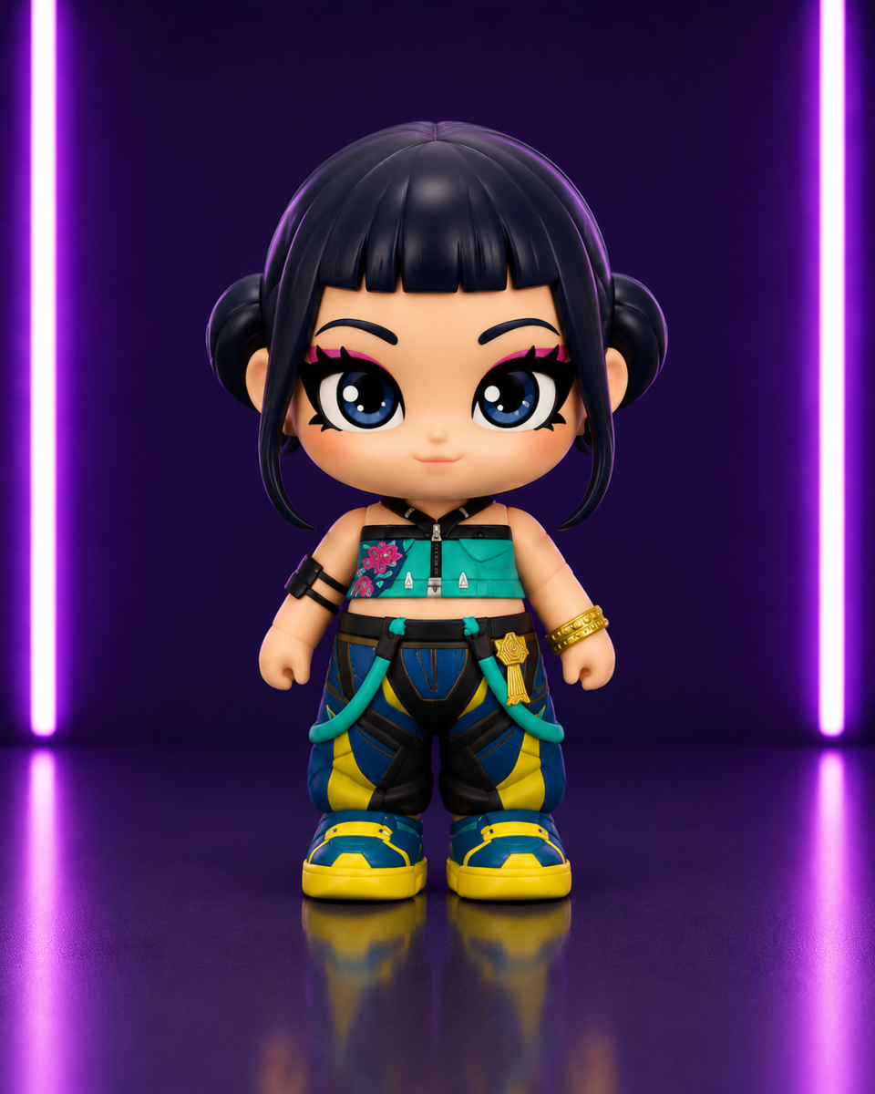 KPOP Demon Hunters Zoey Mini Figure 20CM
