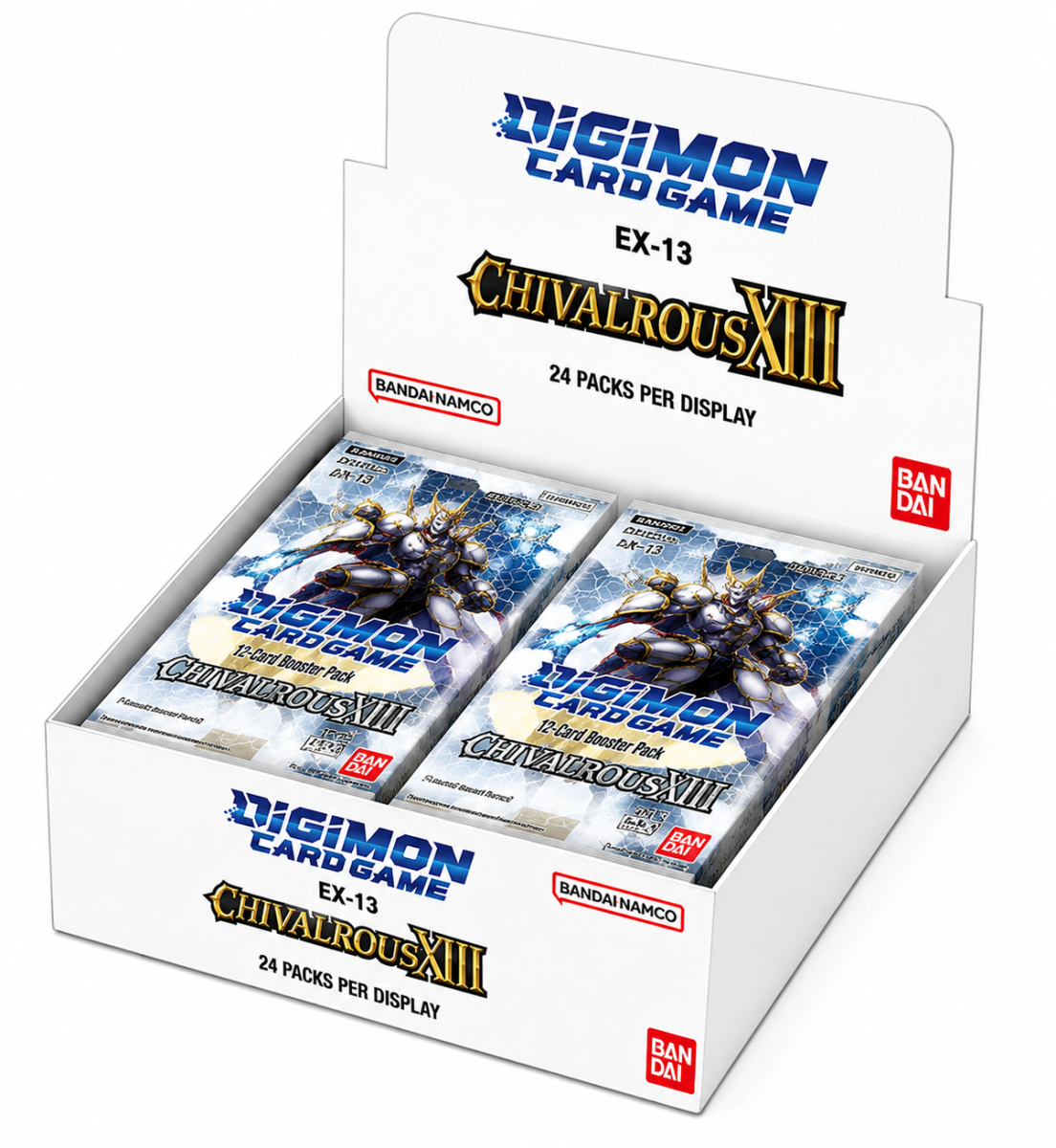 Digimon Card Game EX-13 Chivalrous XIII Display Box (24 Booster Packs) ENG