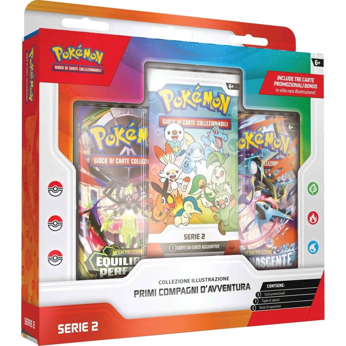 Pokémon First Partners Illustration Collection – Series 2 ITA