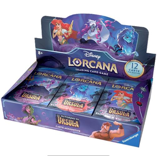 Lorcana Ursula's Return Booster Box 24 Packs ITA