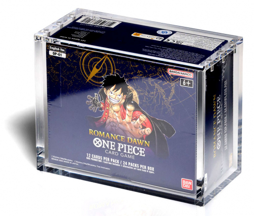 Acrylic Box Protector One Piece ENG – OP-01/02/03 White Bottom