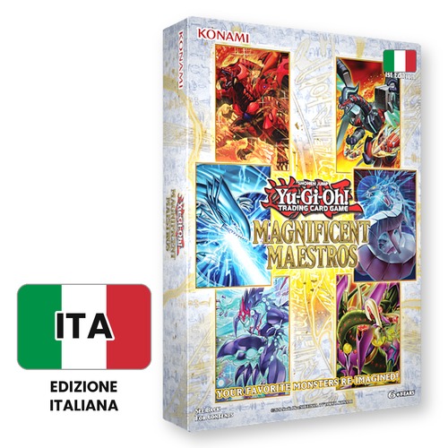 Yu-Gi-Oh! Magnificent Maestros Box 3 Packs ITA – Italian Edition