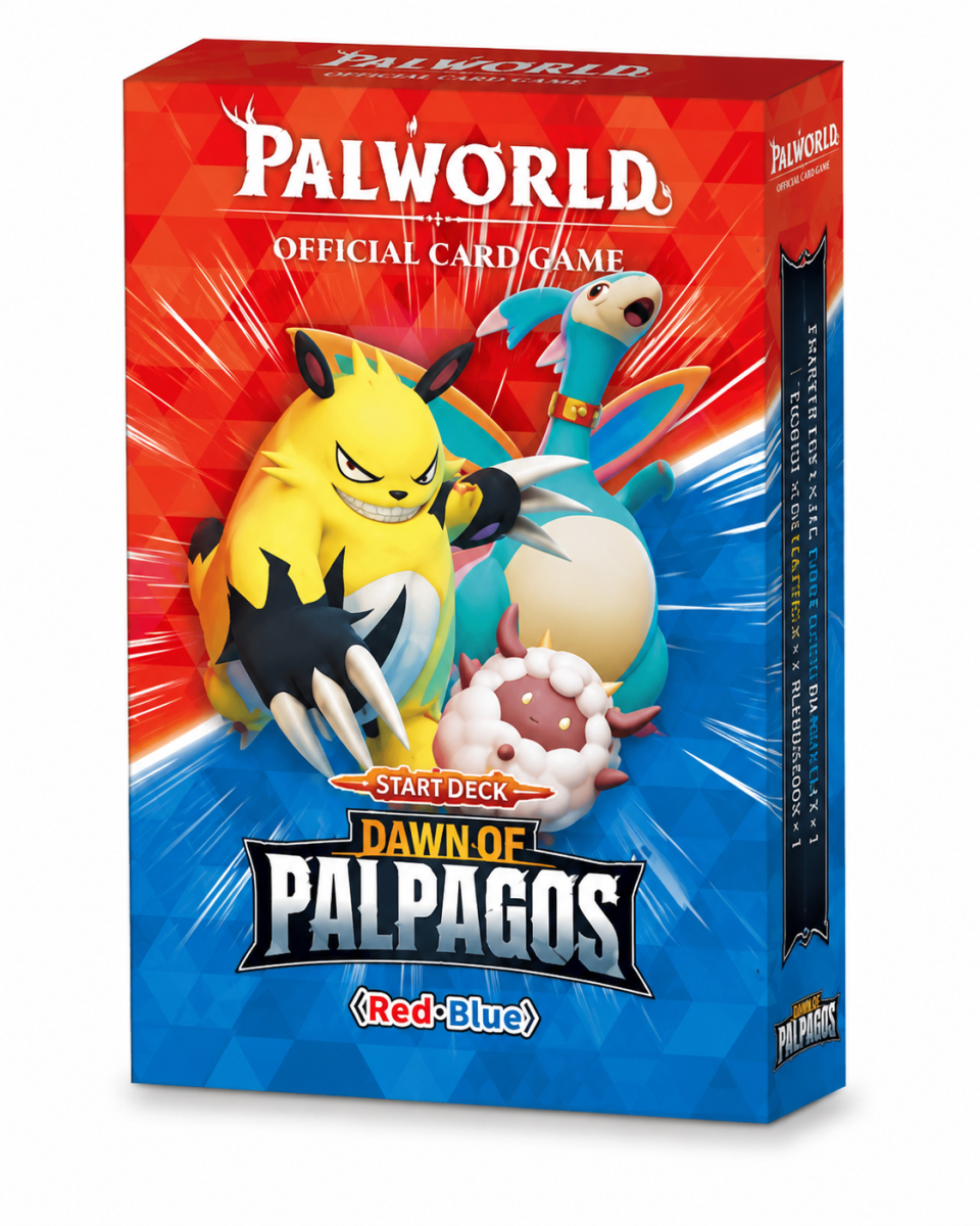Palworld TD01 Dawn of Palpagos Red-Blue Trial Deck ENG
