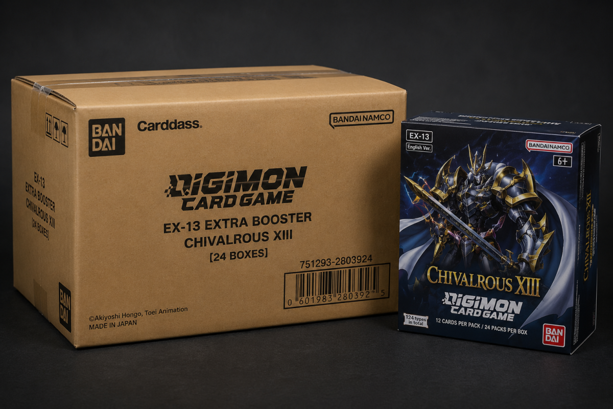 Digimon Card Game EX-13 Chivalrous XIII Case 12 Display Box
