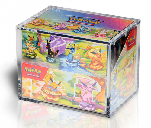 Acrylic Box Protector for Pokémon Mini Tins – 8-Piece Set
