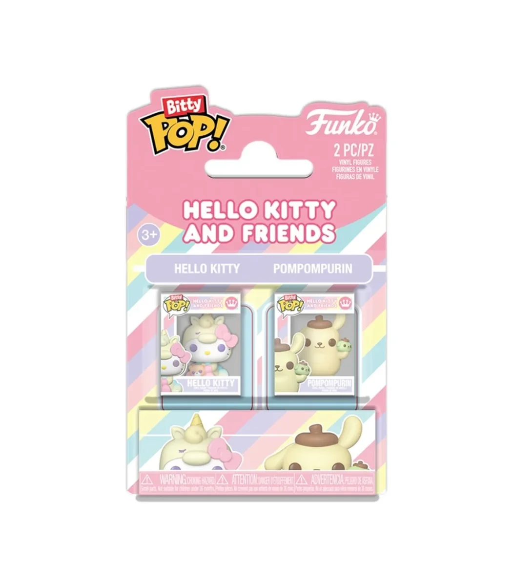 Funko Bitty POP! Sanrio – Hello Kitty & Pompompurin 2-Pack