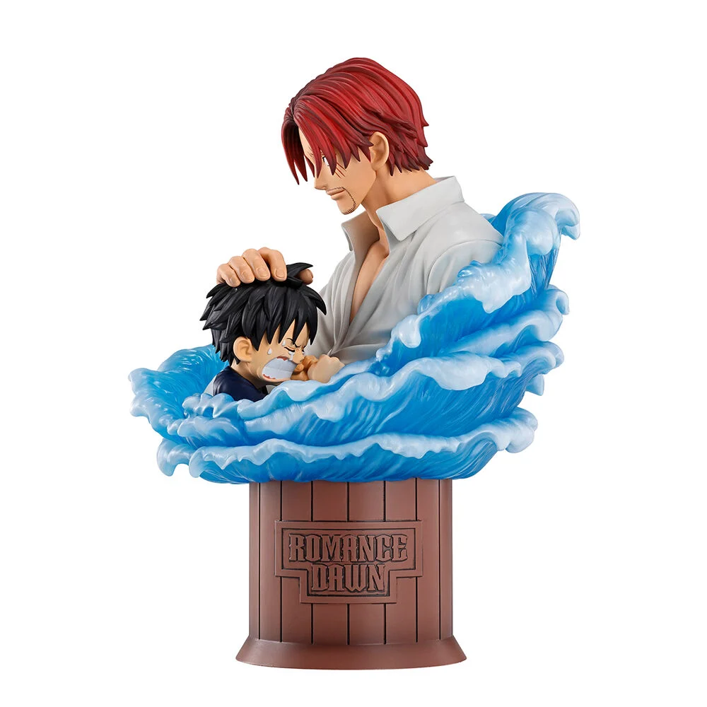 One Piece Shanks and Luffy Ichibansho Figure 15cm