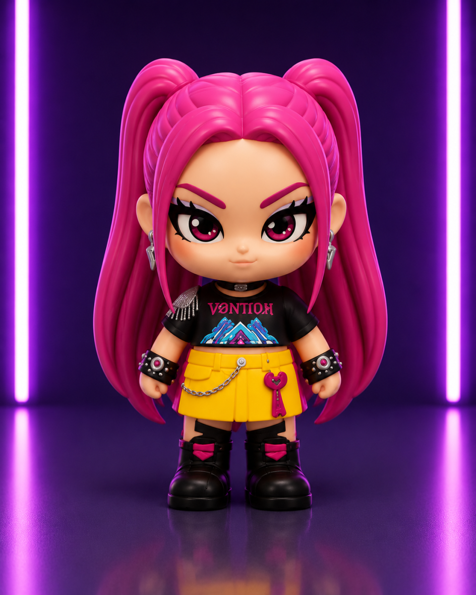 KPOP Demon Hunters Mira Mini Figure 20CM