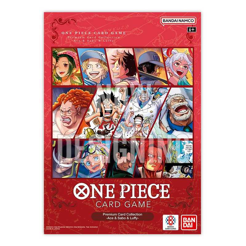 One Piece Card Game Premium Card Collection Best Selection Ace & Sabo & Luffy ENG