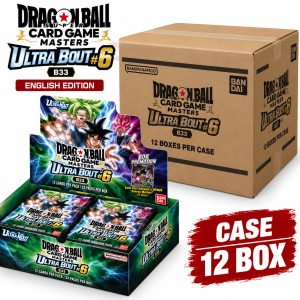 Dragon Ball Super Masters Ultra Bout #6 [B33] ENG – Case of 12 Boxes