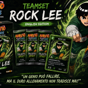 NARUTO MYTHOS TCG TEAMSET ROCK LEE ENG