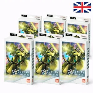 Gundam Card Game ST-14 Starter 6 Decks Display ENG