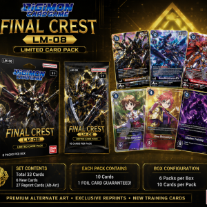 Digimon Card Game Limited Card Pack FINAL CREST LM-08 ENG