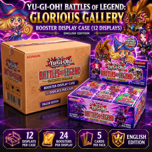 Yu-Gi-Oh! Glorious Gallery Case 12 Displays 1st Edition ENG