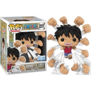 Funko POP! One Piece – Monkey D. Luffy Gum Gum Gatling Exclusive #2217