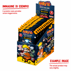 Naruto Mythos TCG 3rd Edition Box 24 Buste ENG